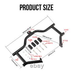 Front Engine Guard / Saddlebag Crash Bar For Harley Road King Street Glide 09-Up