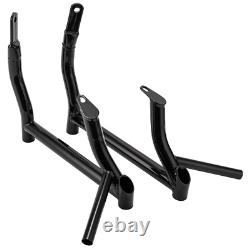 Front Engine Guard / Saddlebag Crash Bar For Harley Road King Street Glide 09-Up