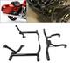 Front Engine Guard Saddlebag Crash Bar For Harley Road King Street Glide 2014+