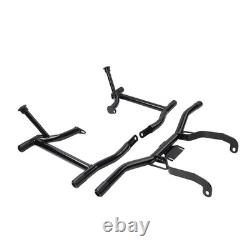Front Engine Guard Saddlebag Crash Bar For Harley Road King Street Glide 2014+