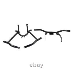 Front Engine Guard Saddlebag Crash Bar For Harley Road King Street Glide 2014+