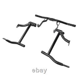 Front Engine Guard Saddlebag Crash Bar For Harley Road King Street Glide 2014+