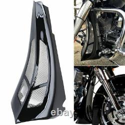 Front Fairing Chin Spoiler Scoop For Harley Touring Road King Street Glide 09-13