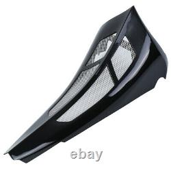 Front Fairing Chin Spoiler Scoop For Harley Touring Road King Street Glide 09-13