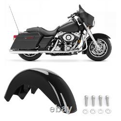 Front Fender Fit For Harley Touring Road King Street Glide 1989-2013 Vivid Black