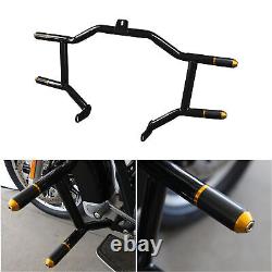 Front Highway Engine Guard Crash Bar Fit For Harley Road King Street Glide 09-24