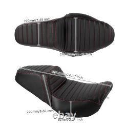 Front Rear 1-Piece Seat For Harley Road King 1997-2007 Street Glide 2006-2007 US