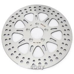 Front Rear Brake Disc Rotors for Harley Road King Street Electra Glide 2008-13