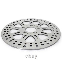 Front Rear Brake Disc Rotors for Harley Road King Street Electra Glide 2008-13