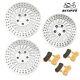 Front Rear Brake Discs Rotors Pads For Flhrc Road King Street Electra Glide Flhx