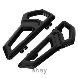 Front & Rear FloorBoard Footboards Fit For Harley Touring Road King Street Glide