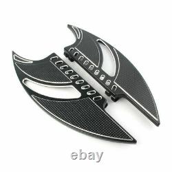 Front Rear Floorboards Foot Peg For Harley Road King Street Glide Softail Dyna