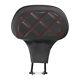 Front Rider Driver Backrest Pad Fit For Harley Touring Road King Street Glide