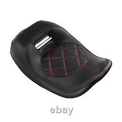 Front Solo Seat Fit For Harley Touring Baggers Road King Street Glide 2008-UP