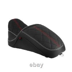 Full Set Seat Driver Passenger 1 Piece For Harley Road King Street Glide 1997-07