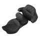 Gel Seat Rider Backrest Tour Pad Road King Street Road Electra Glide 14-23 Black