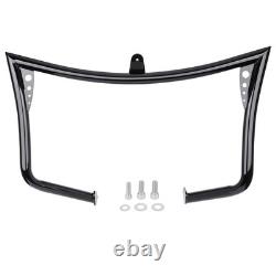 Gloss Black Engine Guard For Harley Touring Road King Street Electra Glide 97-08