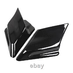 Gloss Black Stretched Side Covers For Harley Road King Street Glide FLHXS FLTRXS