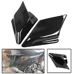 Gloss Black Stretched Side Covers For Harley Road King Street Glide FLHXS FLTRXS