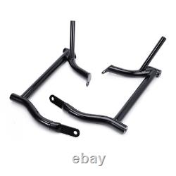 Glossy Saddlebag Guard For Harley Road King Street Electra Glide Ultra Classic