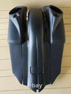 HARLEY 14-21 7 STRETCHED SADDLEBAG, 8 Lids & FENDER FLH ROAD KING STREET GLIDE