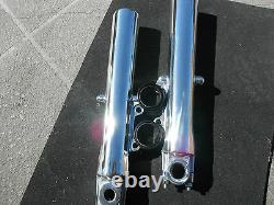 HARLEY POLISHED FRONT FORKS ROAD GLIDE Street Glide Road King 2000-2013