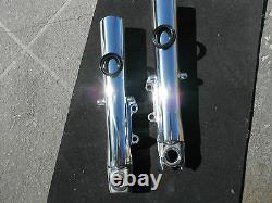 HARLEY POLISHED FRONT FORKS ROAD GLIDE Street Glide Road King 2000-2013