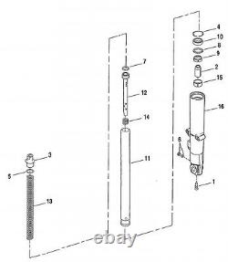 HARLEY POLISHED FRONT FORKS ROAD GLIDE Street Glide Road King 2000-2013