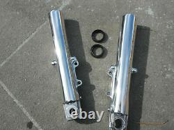 HARLEY POLISHED FRONT FORKS ROAD GLIDE Street Glide Road King 2000-2013