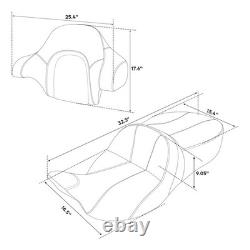 Hammock Motorcycle Seat Touring Road King Street Road Electra Glide 2014-2023