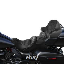 Hammock Motorcycle Seat Touring Road King Street Road Electra Glide 2014-2023
