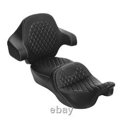 Hammock Motorcycle Seat Touring Road King Street Road Electra Glide 2014-2023