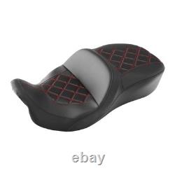 Hammock Rider Passenger Seat Touring Road King Street Glide Tri Glide Black Red