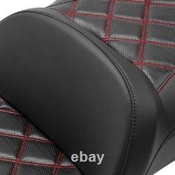 Hammock Rider Passenger Seat Touring Road King Street Glide Tri Glide Black Red