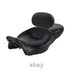 Hammock Seat w Backrest Pad For Touring 2009-2023 Road King Street Glide