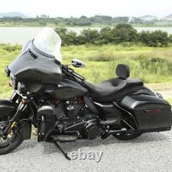 Hammock Seat w Backrest Pad For Touring 2009-2023 Road King Street Glide