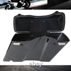 Hard Saddle Bags Saddlebags For Harley Touring Road King Street Glide 1994-2013