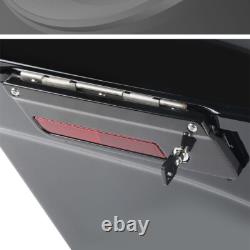 Hard Saddle Bags Saddlebags For Harley Touring Road King Street Glide 1994-2013