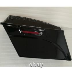 Hard Saddle Bags Saddlebags For Harley Touring Road King Street Glide 1994-2013