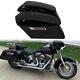 Hard Saddle Bags Withlatch For Harley Touring Road King Street Electra Glide 93-13