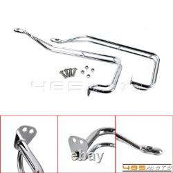 Hard Saddlebag Guard Rails For Harley Touring Road King Street Glide 2009-2013