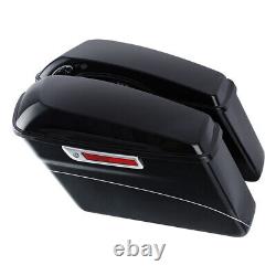 Hard Saddlebags Fit For Harley Touring Road King Street Electra Glide 2014-2022