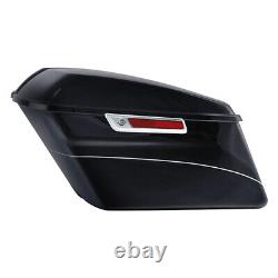 Hard Saddlebags Fit For Harley Touring Road King Street Electra Glide 2014-2022