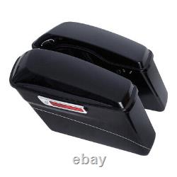 Hard Saddlebags Fit For Harley Touring Road King Street Electra Glide 2014-2022