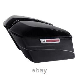 Hard Saddlebags Fit For Harley Touring Road King Street Electra Glide 2014-2022