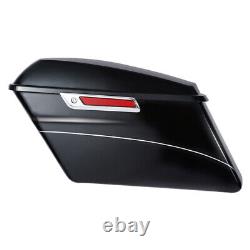 Hard Saddlebags Fit For Harley Touring Road King Street Electra Glide 2014-2022