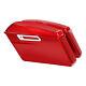 Hard Saddlebags Fit For Harley Touring Road King Street Glide 14-2023 Wicked Red