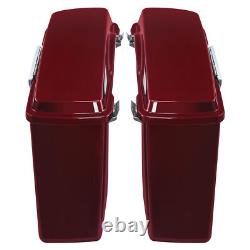 Hard Saddlebags Fit For Harley Touring Street Glide Road King 1994-2013 2000