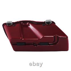 Hard Saddlebags Luggage Fit For Harley Road King Street Glide 1994-2013 2012