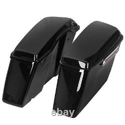 Hard Saddlebags Saddle bags For Harley Touring Street Glide Road King 1994-2013